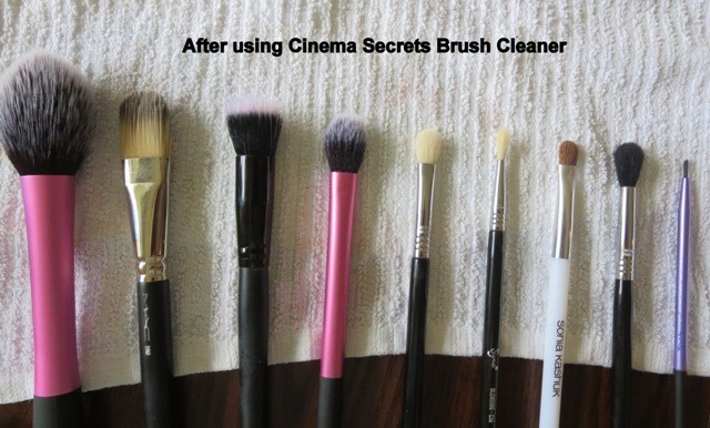 mac brushes cleaner